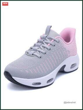 Slip-On Tennis Sneakers Walking Running Shoes Easy to Wear for Women